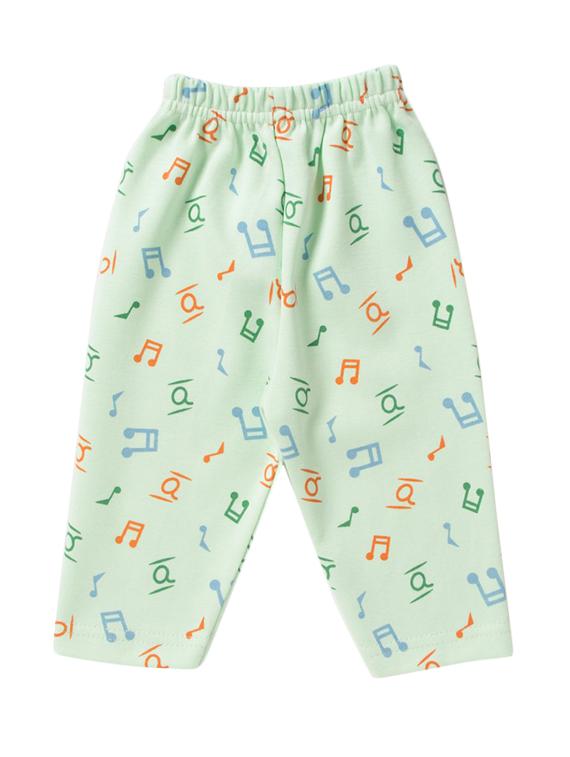 green cotton nightwear set - 14425979 - Zoom Image - 4