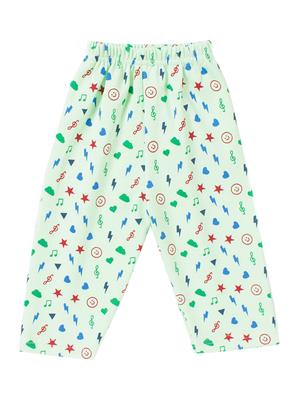 green cotton nightwear set - 14426001 - Standard Image - 4