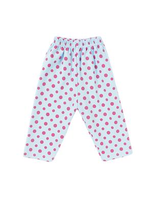 blue cotton nightwear set - 14426004 - Standard Image - 4