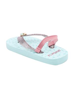 light blue rubber flip flop - 14426163 - Standard Image - 4