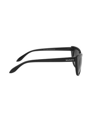 walrus nina black color women wayfarer sunglass-ws-nina-020202 - 14426465 - Standard Image - 4