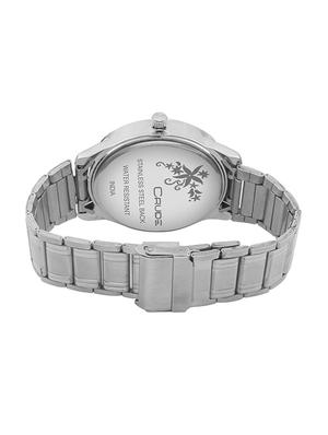 Crude combo of 2 Stainless Steel men's watch-rg741 with white & Black Dial - 14427054 - Standard Image - 4