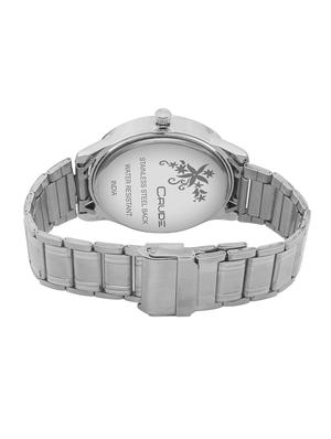 Crude combo of 2 Stainless Steel men's watch-rg742 with white & Blue Dial - 14427055 - Standard Image - 4