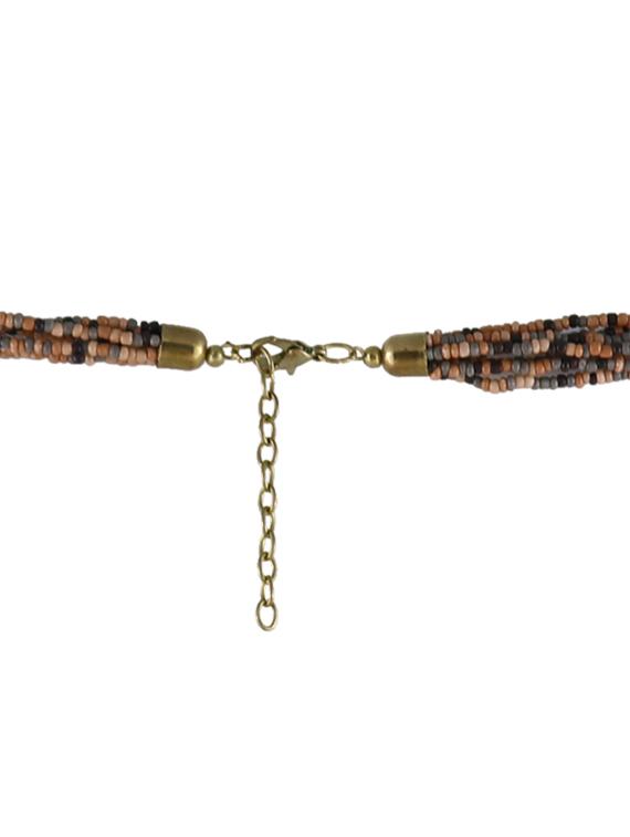 multi metal long necklace - 14429228 - Zoom Image - 4
