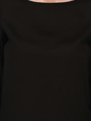 black rayon casual top - 14432501 - Standard Image - 4
