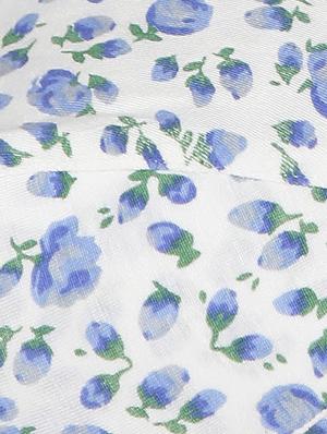 blue cotton bra - 14432816 - Standard Image - 4