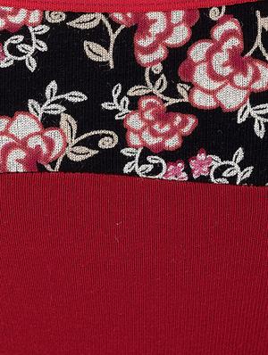 red cotton bikini panty - 14432861 - Standard Image - 4
