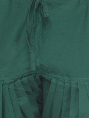 green cotton patiyala salwars - 14432952 - Standard Image - 4