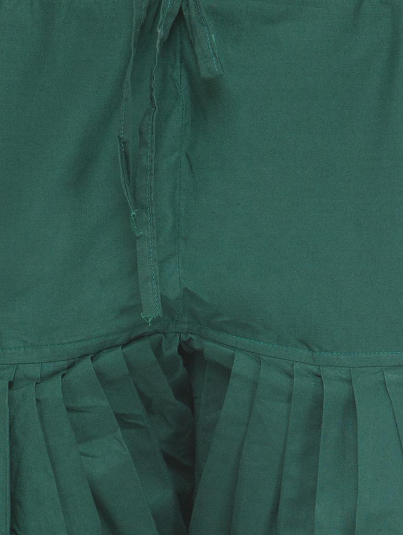 green cotton patiyala salwars - 14432952 - Zoom Image - 4
