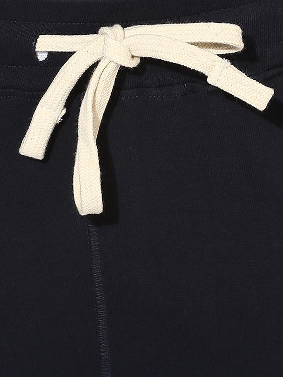 dark blue cotton joggers - 14433183 - Zoom Image - 4
