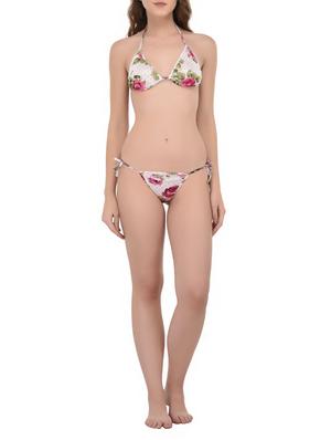 floral sleepshirt with bikini set - 14434705 - Standard Image - 4