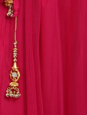 MAKXZIYA net a-line skirt - 14435144 - Standard Image - 4