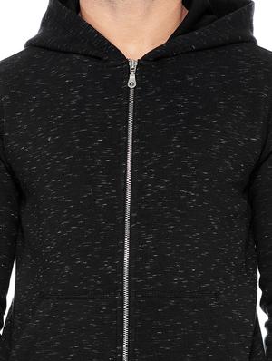 black cotton sweatshirt - 14435423 - Standard Image - 4