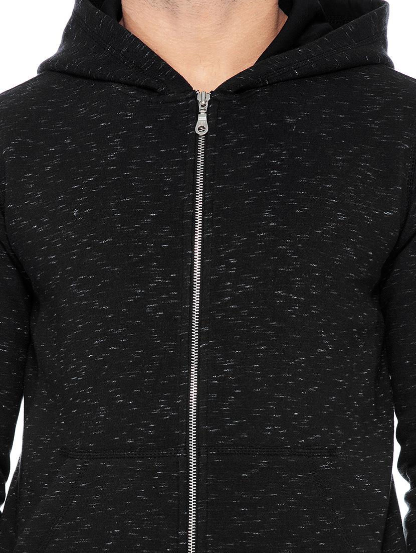 black cotton sweatshirt - 14435423 - Zoom Image - 4