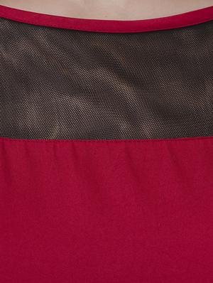 black crepe gown dress - 14438019 - Standard Image - 4