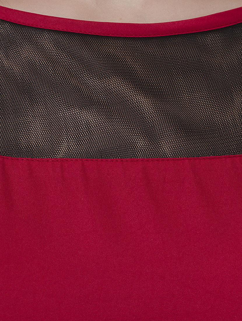 black crepe gown dress - 14438019 - Zoom Image - 4