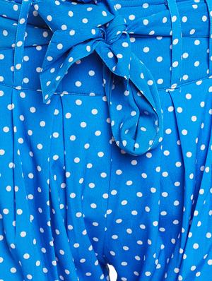 blue pleated trouser - 14439325 - Standard Image - 4