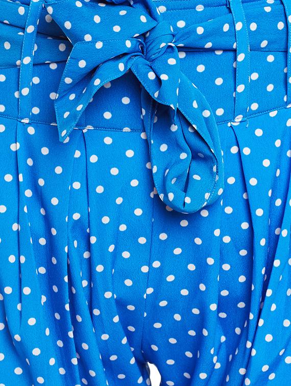 blue pleated trouser - 14439325 - Zoom Image - 4
