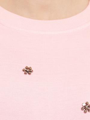 crew neck embellished sweatshirt - 14447484 - Standard Image - 4