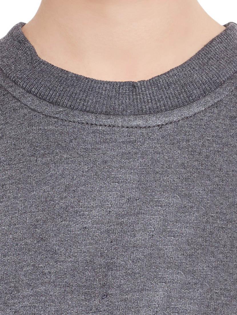 crew neck long sleeved sweatshirt - 14447672 - Zoom Image - 4