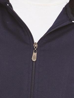 navy blue fleece soft shell jacket - 14448577 - Standard Image - 4
