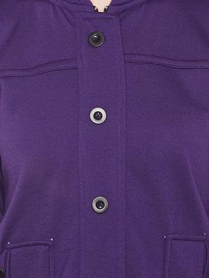 belle fille purple fleece jacket - 14448666 - Standard Image - 4