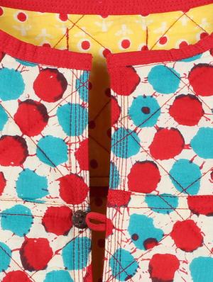 red cotton quilted reversible jacket - 14450265 - Standard Image - 4