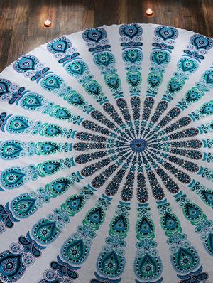 Cotton Printed Table Cloth/Mandala Tapestry - 14452134 - Standard Image - 4