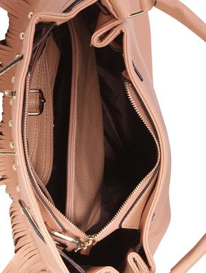 pink leatherette hobo handbag - 14456729 - Standard Image - 4