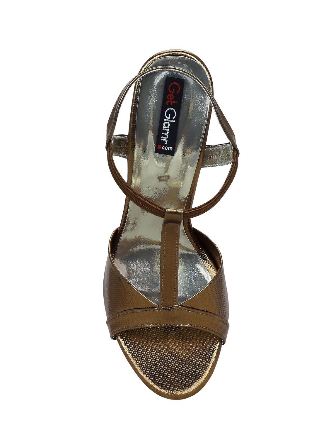 copper back strap sandal - 14457921 - Zoom Image - 4