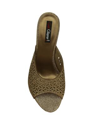 copper slip on sandal - 14457923 - Standard Image - 4