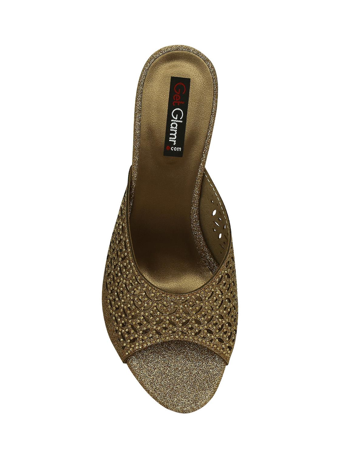 copper slip on sandal - 14457923 - Zoom Image - 4