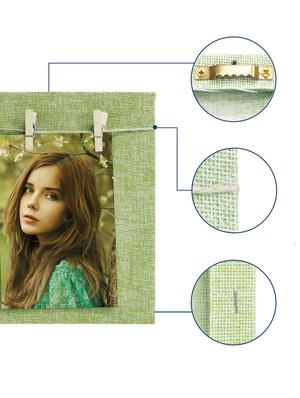 Pack of 4 Wooden Table Top & Wall hanging Frames - 14459467 - Standard Image - 4