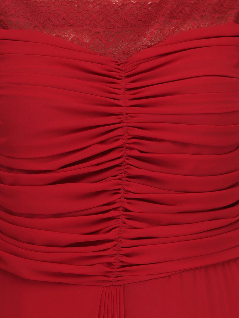 Maroon gown dress - 14459911 - Zoom Image - 4