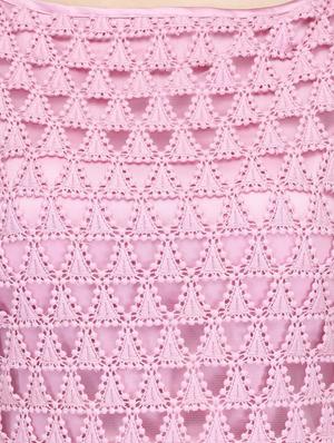 lace panel gathered gown - 14459918 - Standard Image - 4