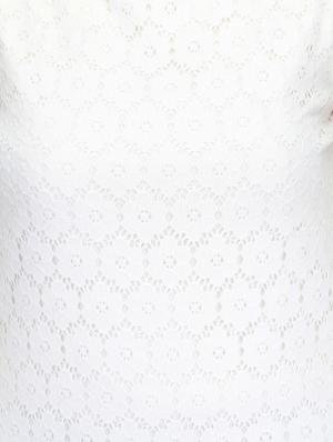 white net straight kurta - 14461862 - Standard Image - 4