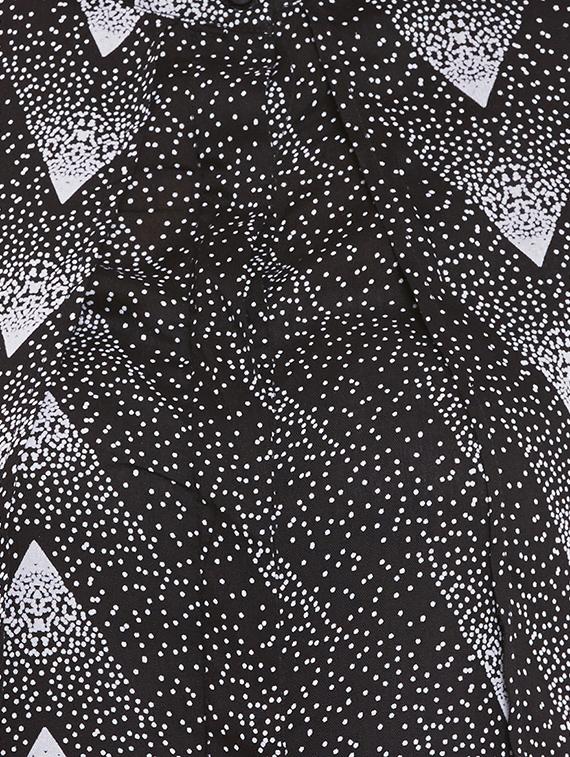 black printed asymmetrical top - 14462579 - Zoom Image - 4