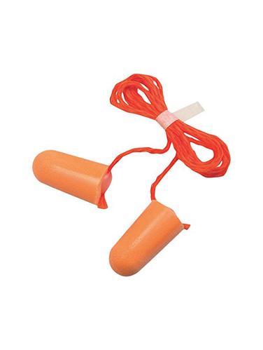 3M 1110 Corded Foam, Noise Reduction Ear Plugs Pack Of 10