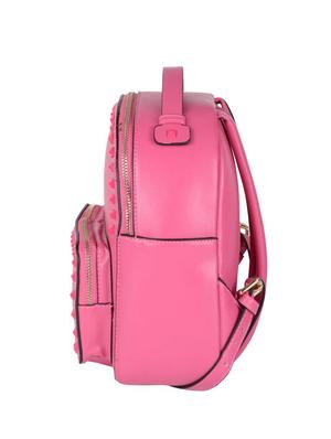 pink leatherette regular handbag - 14464183 - Standard Image - 4