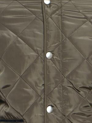 green nylon casual jacket - 14467822 - Standard Image - 4