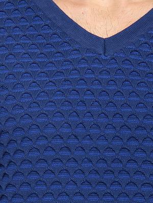 blue acrylic pullover - 14467868 - Standard Image - 4