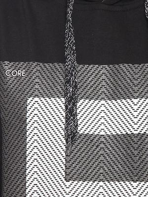 black polyester printed sweatshirt - 14467876 - Standard Image - 4