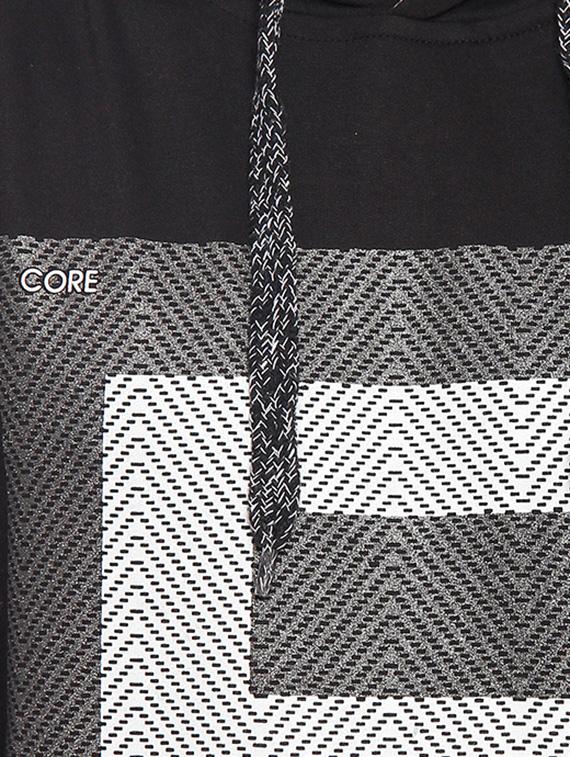 black polyester printed sweatshirt - 14467876 - Zoom Image - 4