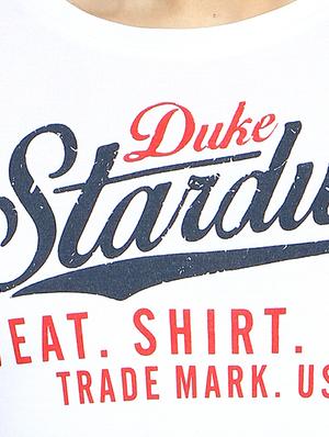 blue cotton chest print tshirt - 14467903 - Standard Image - 4