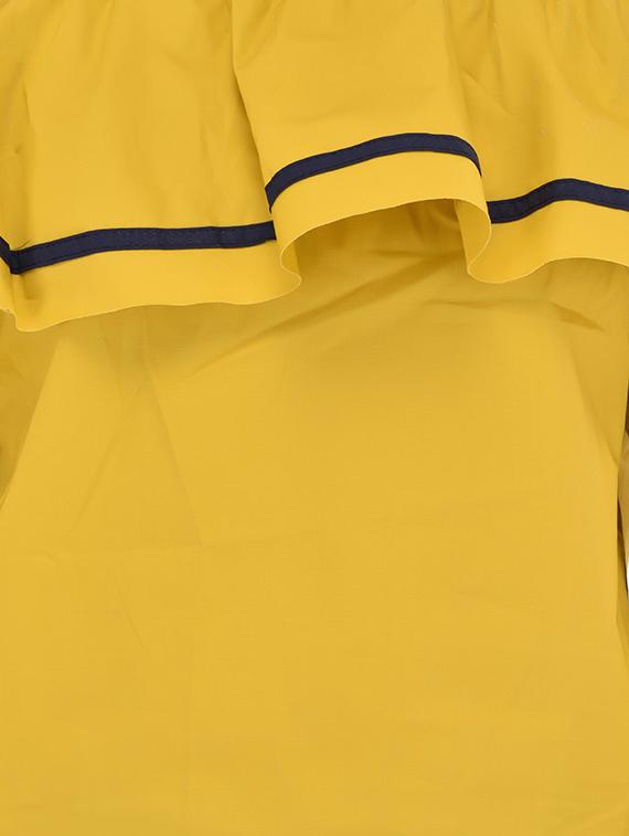 yellow cotton casual top - 14468188 - Zoom Image - 4