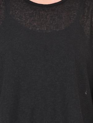 black kaftan top - 14468211 - Standard Image - 4