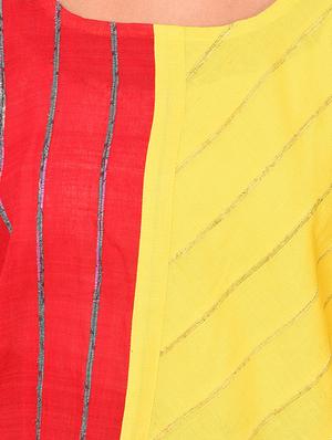 yellow asymmetric top - 14469880 - Standard Image - 4