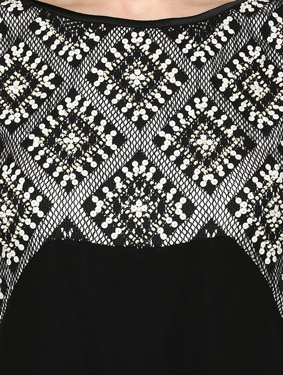 embellished sequenced maxi dress - 14470271 - Zoom Image - 4