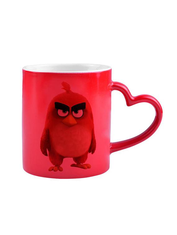RED ANGRY BIRD CHARACTER Printed Color Changing Magic Mug - 14473001 - Zoom Image - 4