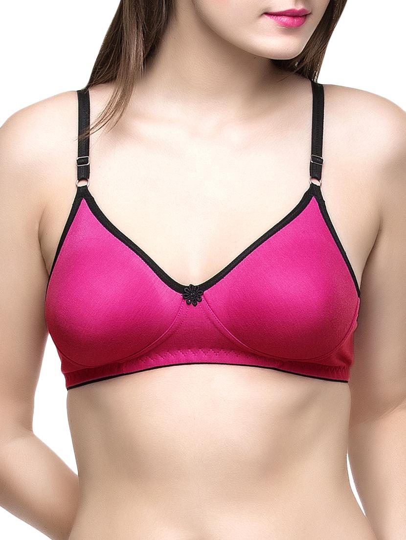 set of 3 multi colored cotton bra - 14474844 - Zoom Image - 4